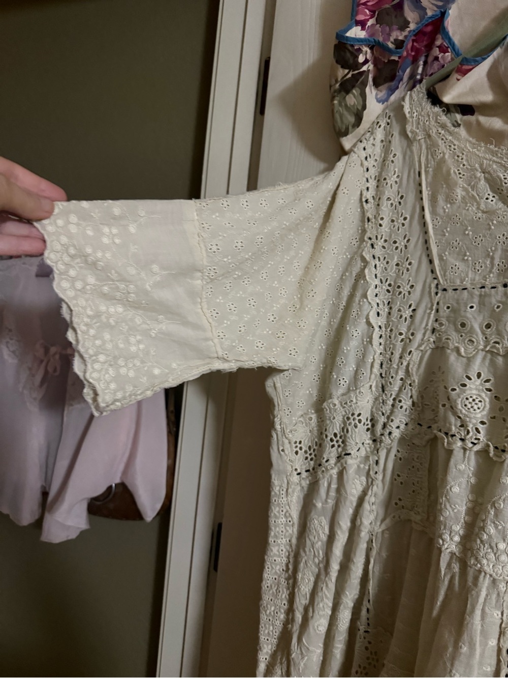 Magnolia Pearl Lillian Cream Lace Maxi Dress FIRM PRICE🤘 - Picture 5 of 6